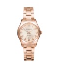 GRAND 3 HANDS STAINLESS STEEL WATCH IP PINK