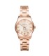 GRAND 3 HANDS STAINLESS STEEL WATCH IP PINK