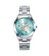 CHIC MULTIFUNCTION WATCH IN STEEL WITH BLUE DIAL