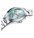 CHIC MULTIFUNCTION WATCH IN STEEL WITH BLUE DIAL