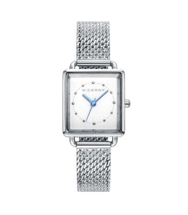 KISS WATCH 3 HANDS IN STEEL AND MILANESE MESH