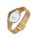 KISS WATCH WITH STAINLESS STEEL CASE AND BRACELET IN GOLD IP