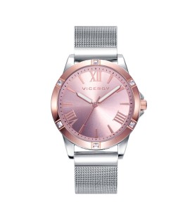 CHIC WATCH WITH STAINLESS STEEL CASE AND BRACELET