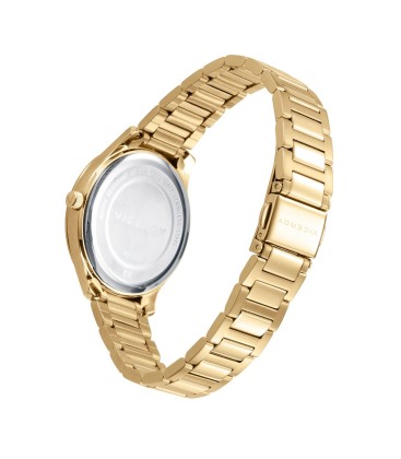 WATCH CASE AND BRACELET IN GOLD-PLATED STEEL WITH QUARTZ MOVEMENT