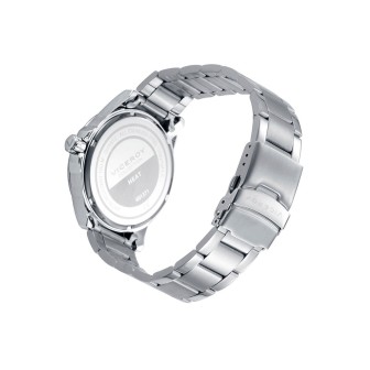 WATCH WITH STAINLESS STEEL CASE AND BRACELET AND QUARTZ MOVEMENT
