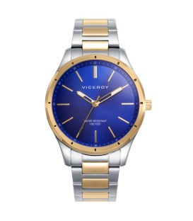 STEEL WATCH IN TWO-TONE GOLD