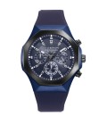 WATCH BLUE ALUMINIUM CASE WITH STEEL BEZEL