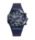 WATCH BLUE ALUMINIUM CASE WITH STEEL BEZEL