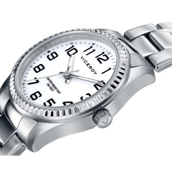 RELOJ CON BRAZALETE DE ACERO