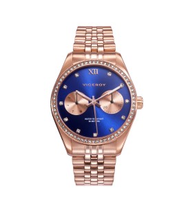 CHIC STEEL MULTIFUNCTION WATCH