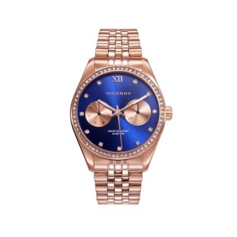 CHIC STEEL MULTIFUNCTION WATCH