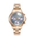 CHIC WATCH IN GOLD-PLATED STEEL