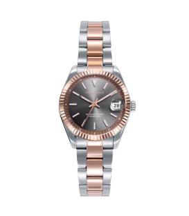 CHIC BICOLOUR STAINLESS STEEL WATCH