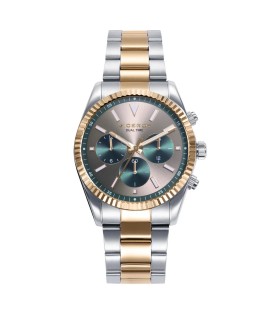 BICOLOUR CHIC STAINLESS STEEL WATCH