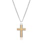 VICEROY MAGNUN STAINLESS STEEL PENDANT WITH CROSS