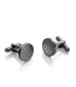 VICEROY AIR STAINLESS STEEL CUFFLINKS WITH ENGRAVED WORDS