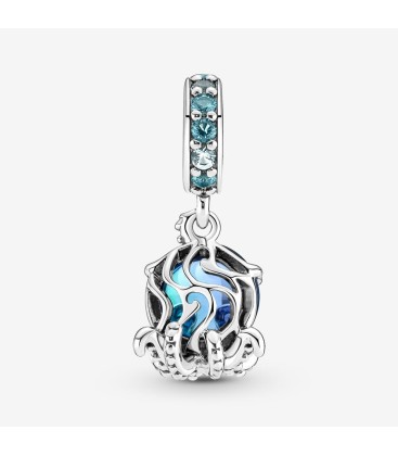 Charm Colgante Pulpo Cristal de Murano