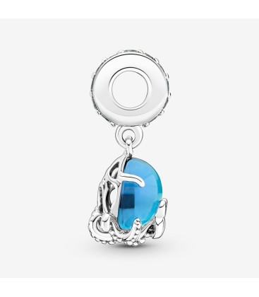 Charm Colgante Pulpo Cristal de Murano