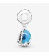 Charm Colgante Pulpo Cristal de Murano