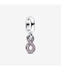 Infinity Glittering Pendant Charm