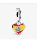 Spain Flag Pendant Charm