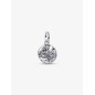 Infinite Snake Medallion Charm Sterling silver