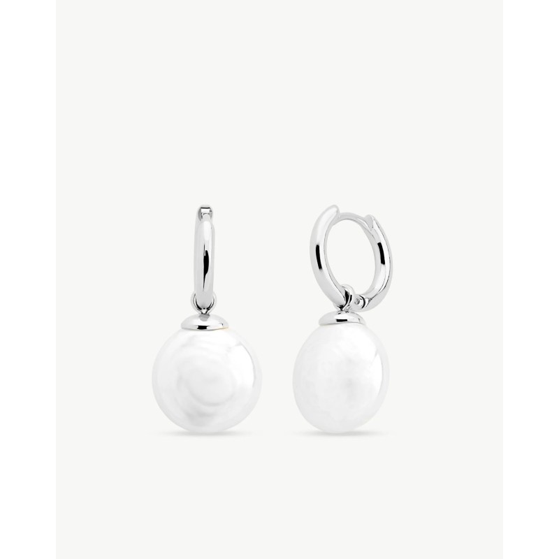 Pendientes Aro y Perla 12mm Wild Pearls Pendientes Aro y Perla 12mm Wild Pearls