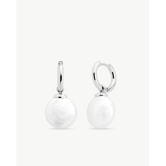 Pendientes Aro y Perla 12mm Wild Pearls       18133.01.2.E00.909.1