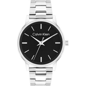 Reloj Calvin Klein Plateado y Negro Analógico Hombre 25200500