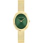 Reloj Calvin Klein Twisted Bezel Dorado y Verde Analógico