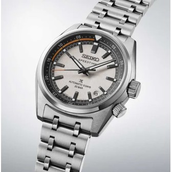 Prospex Speedtimer Temporizador crema.  SPB513J1