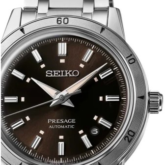 Presage Style 60's 4R35 brown dial.   SRPL09J1