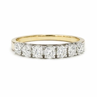 Diamond wedding band