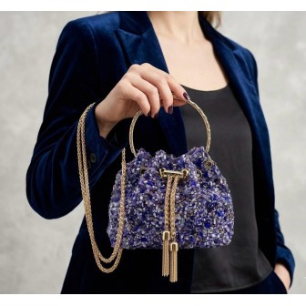 Bolso bombonera morado . S2507E-2