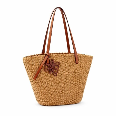 Bolso Tote de Rafia Natural – Estilo Verano Elegante y Atemporal
