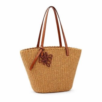 Bolso Tote de Rafia Natural Mujer | Bolso Verano Elegante y Tendencia