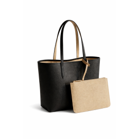 Stylish Women's Tote Bag with Toiletry Bag | Large Black Bag – Only €40