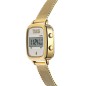 Digital watch with gold-coloured IPG steel bracelet – D-Logo New Digital watch with gold-coloured IPG steel bracelet – D-Logo New