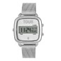 D-Logo New digital watch with steel bracelet