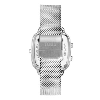 D-Logo New digital watch with steel bracelet.  Ref. 3000129500