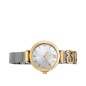 Icon Charms analogue watch in gold-plated stainless steel with mother-of-pearl