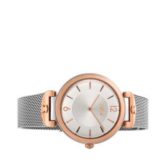 S-Mesh analogue watch in steel..Ref. 3000028000