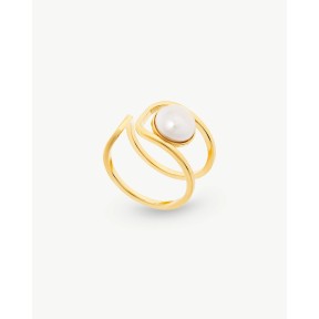 ANILLO ATENEA DORADO