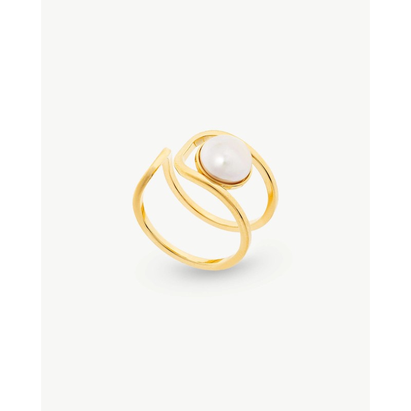 ANILLO ATENEA DORADO