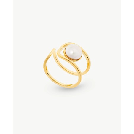 ANILLO ATENEA DORADO