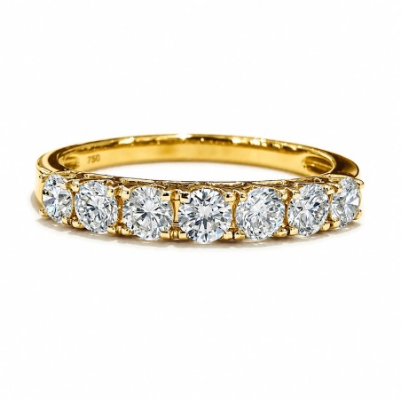 Diamond wedding band