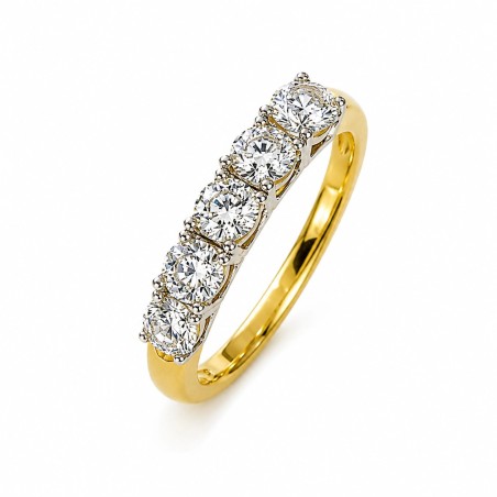 Diamond wedding band