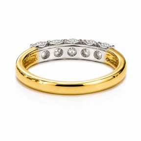 Diamond wedding band
