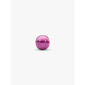 Pink Smiley Face Mini Charm,  794815C01