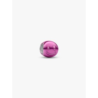 Pink Smiley Face Mini Charm,  794815C01